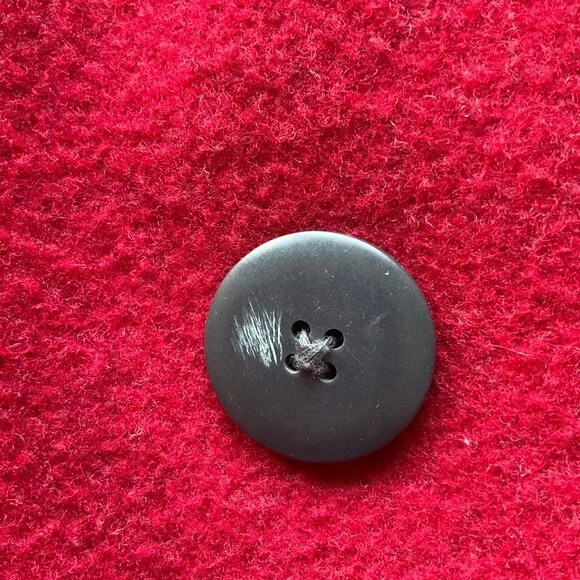 Woolrich Womens Sz Medium Pea coat Wool blend Ruby Red Double breasted - Picture 8 of 11